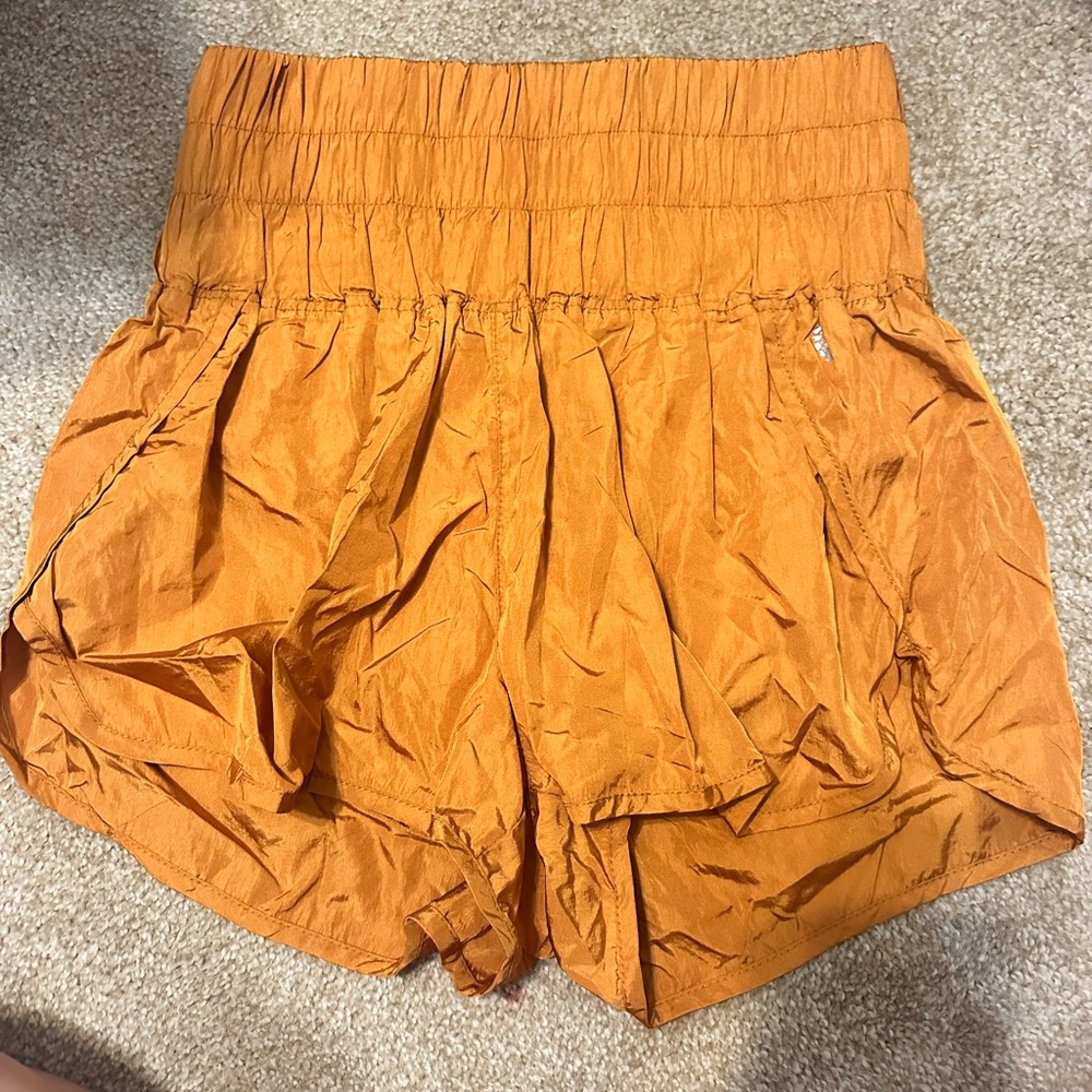 NEVER WORN MARIGOLD YELLOW FREE PEOPLE SHORTS